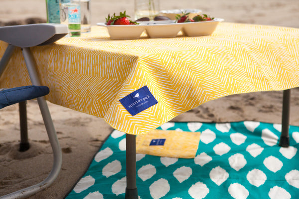 Travel Picnic Tablecloth