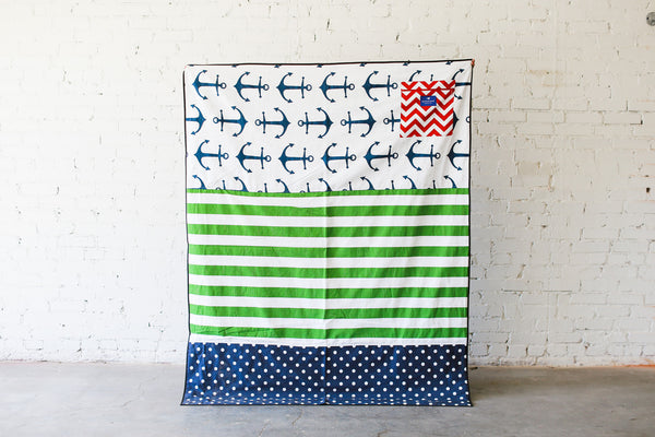 Roll-Up Blanket | Anchors Away