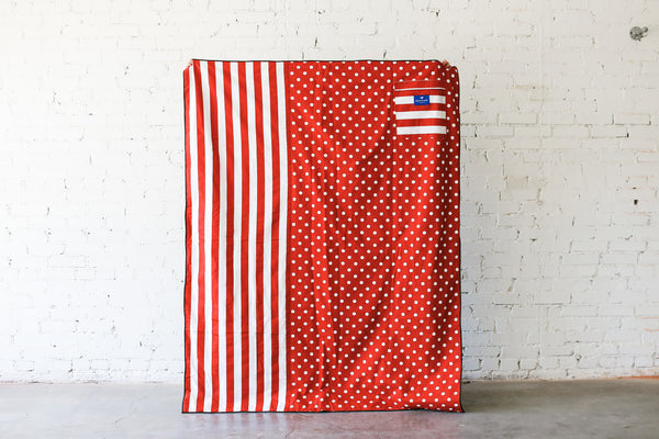 Roll-Up Blanket | Ruby Dot